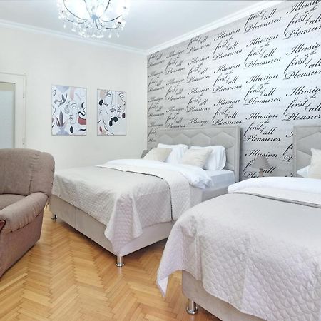Illusion Downtown Apartment Belgrád Kültér fotó
