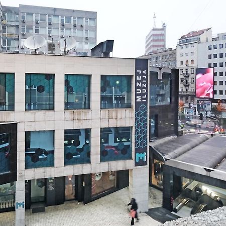 Illusion Downtown Apartment Belgrád Kültér fotó