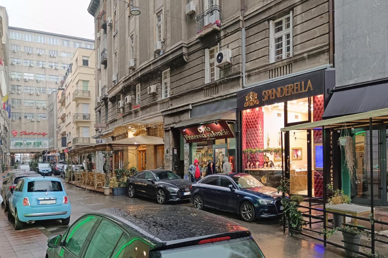 Illusion Downtown Apartment Belgrád Kültér fotó