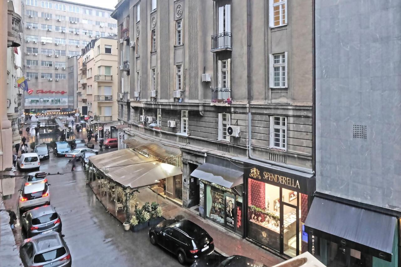 Illusion Downtown Apartment Belgrád Kültér fotó