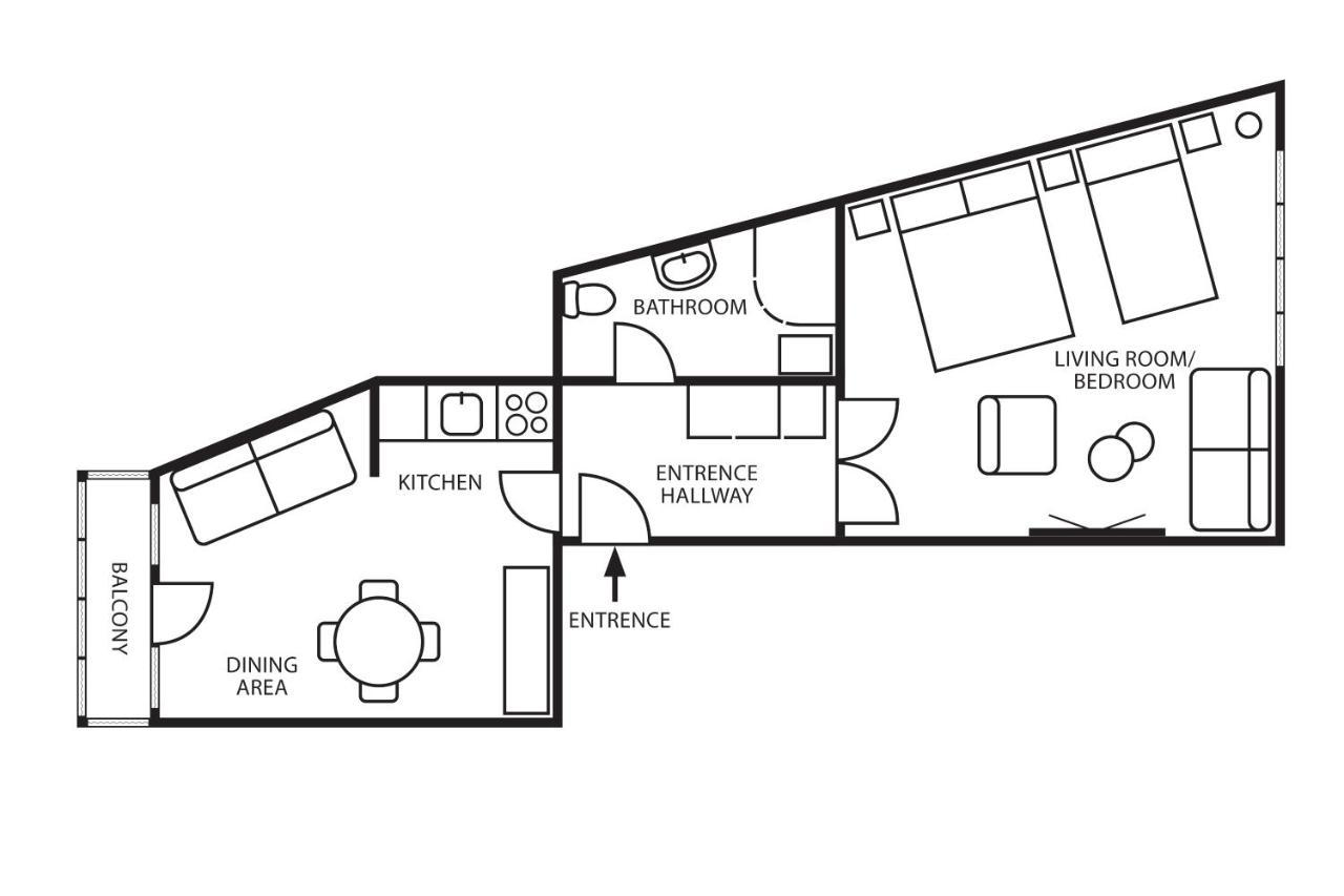 Illusion Downtown Apartment Belgrád Kültér fotó